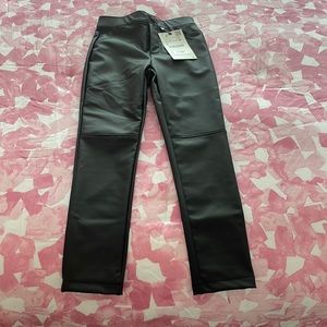 Zara leather pants